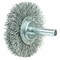 Weiler Wolverine 2" Crimped Wire Wheel, .012" Steel Fill, 1/4" Stem 36209 - alternate 2